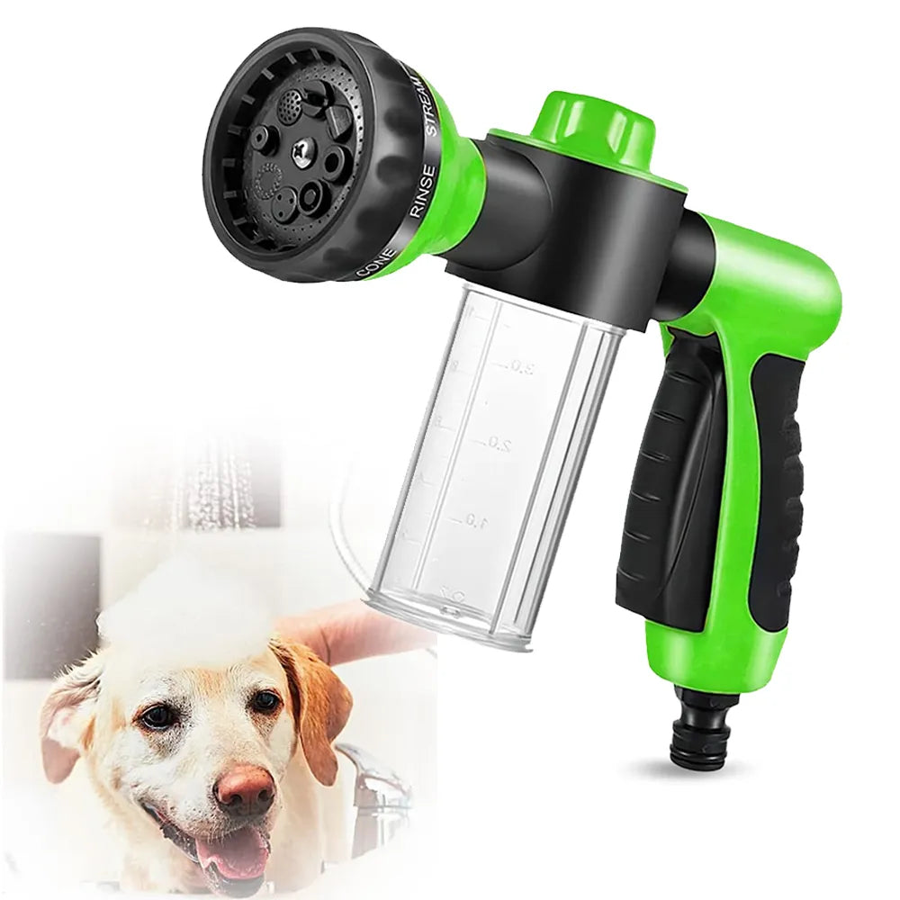 Pet Shower Sprayer with Adjustable Pressure Nozzle Max and Lilly Pet Marketplace