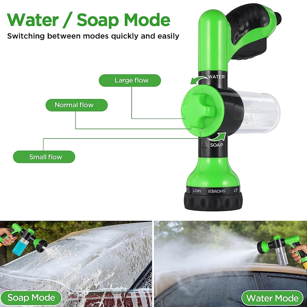 Pet Shower Sprayer with Adjustable Pressure Nozzle