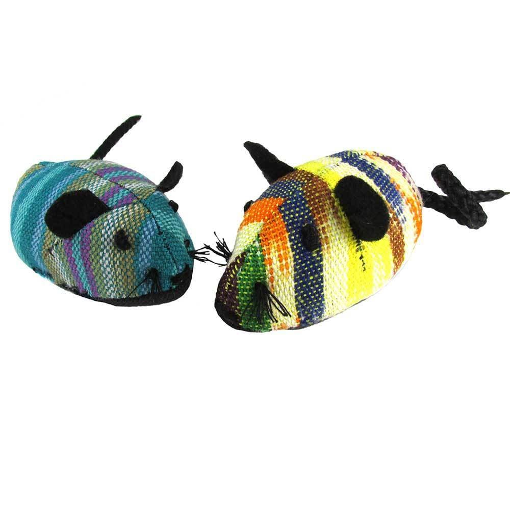 Organic Catnip Mice (set of 2)