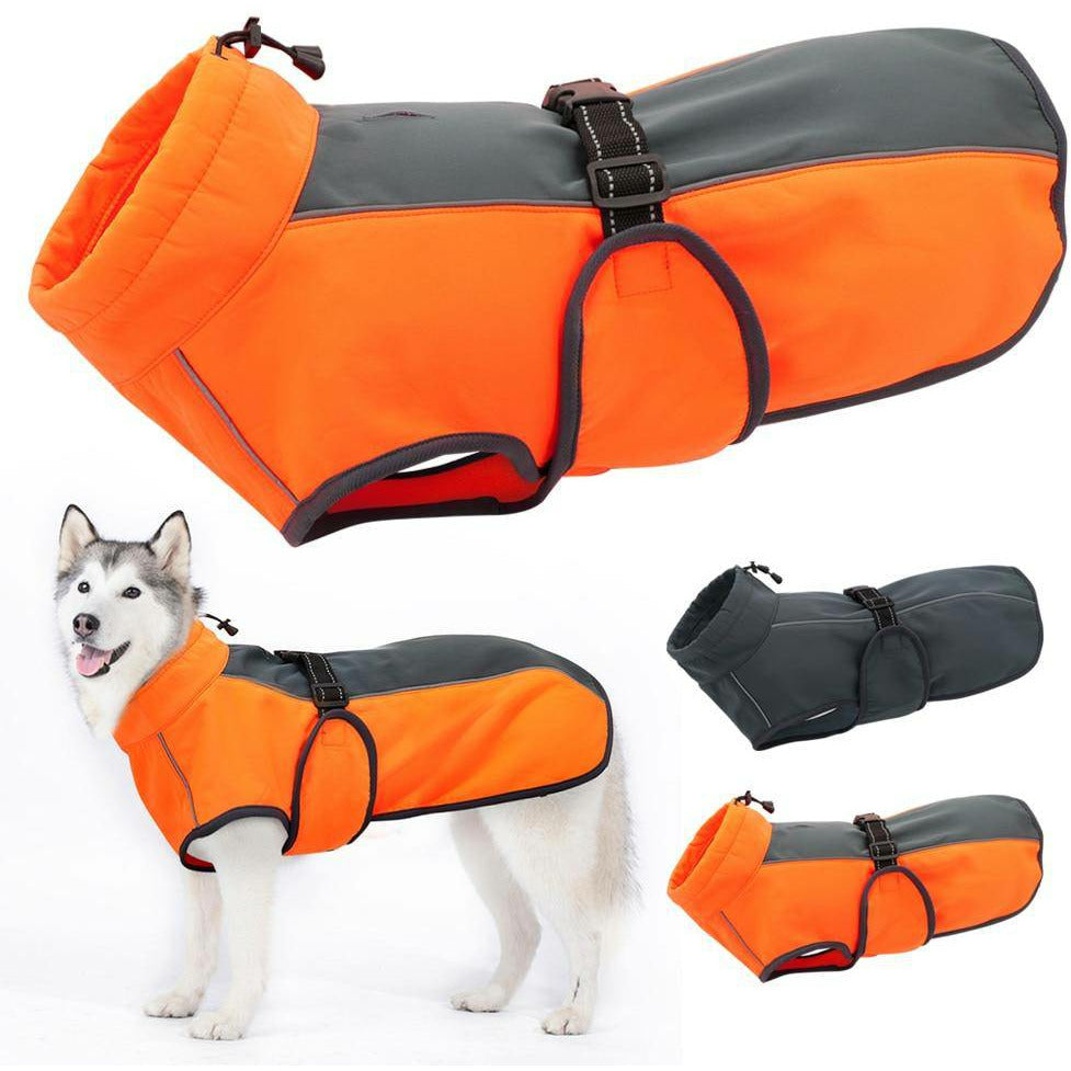 Warm Pet Winter Clothing Jacket Coat Large Dogs