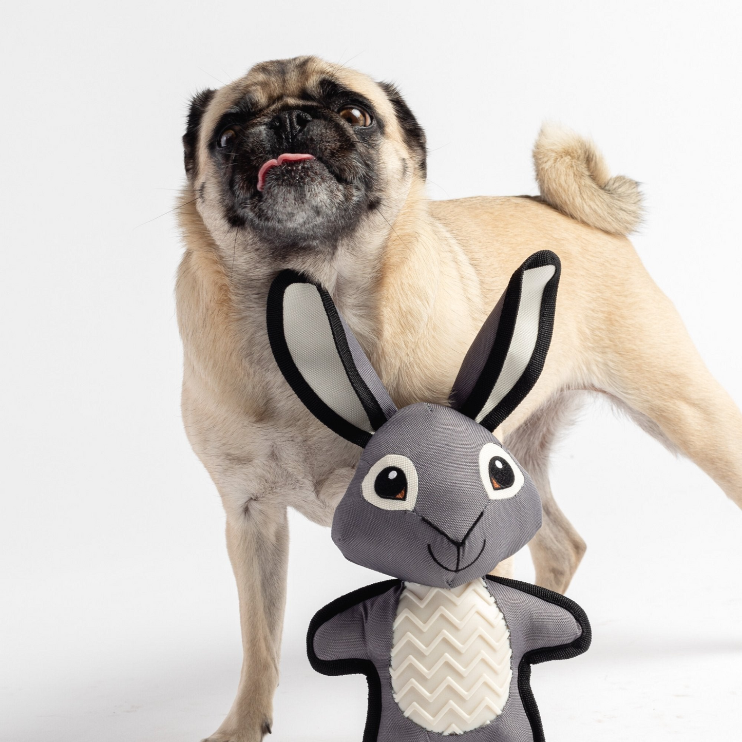 Rabbit & Moose Dog Toy