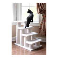 Load image into Gallery viewer, 4-Step Real Wood Pet Ramp
