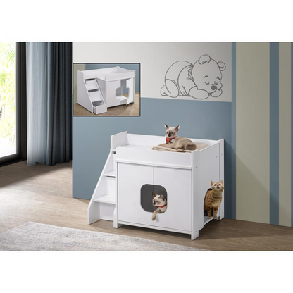 Cat Pet House - White