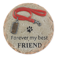 Load image into Gallery viewer, Pet Memorial Stepping Stone - Forever My Best Friend
